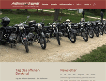 Tablet Screenshot of hoffmann-oldtimer.de